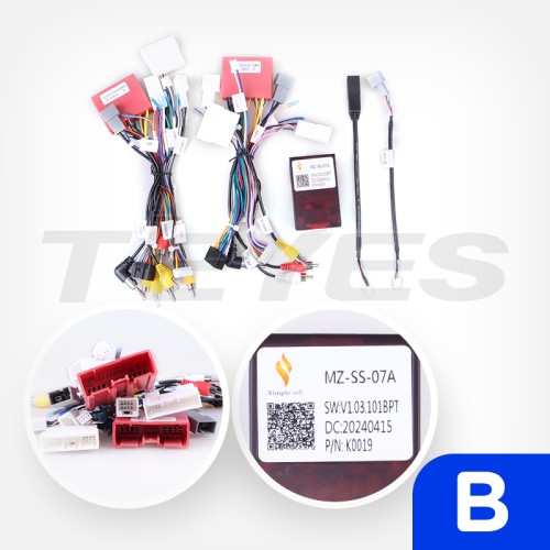 Установочный комплект Teyes для Mazda CX5 CX-5 CX 5 1 KE 2012-2015 9&quot; (Вариант B) авто с цветным экраном и джойстиком