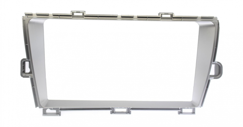 Рамка для установки в Toyota Prius 2009 - 2015 9" дисплея (серая) (правый руль)
