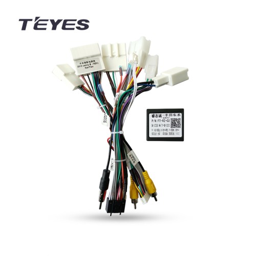 Проводка Teyes в Toyota cable and canbus