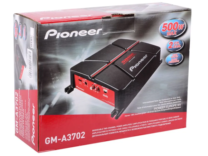2-канальный автомобильный усилитель Pioneer GM-A3702 (1 шт)