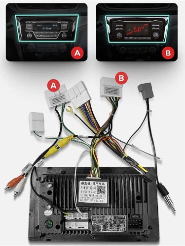 Штатная магнитола Teyes CC3L Nissan X-Trail / Qashqai 3 T32 (Manual air conditioning) 2013-2022 (F1) 10.2" (Вариант AB)