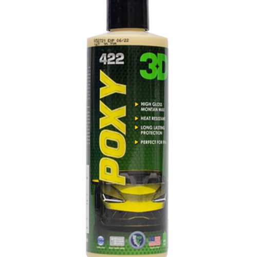 3D Poxy - гибридный воск для ЛКП 0,24л