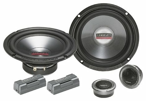 Target Audio TLK 500 2-х полосная компонентная акустика 13 см (комплект)