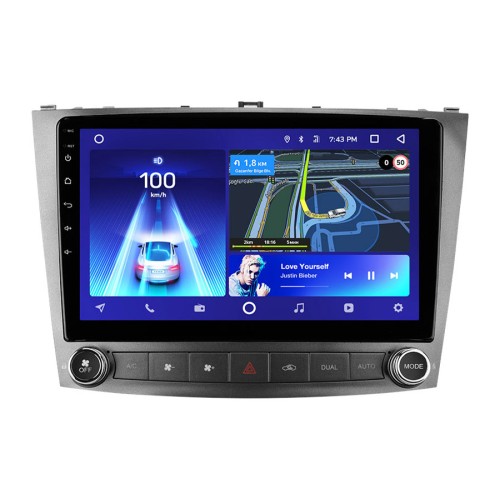 Штатная магнитола Teyes X1 Wi-Fi + 4G Lexus IS250 XE20 (Lp) 2005-2013 10" (2+32Gb)