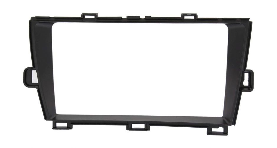 Рамка для установки в Toyota Prius 2009 - 2015 9" дисплея (чёрная) (левый руль)