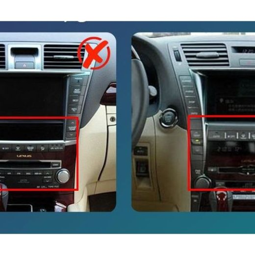 Установочный комплект Wide Media 9" для Lexus LS460, LS600 2006-2009