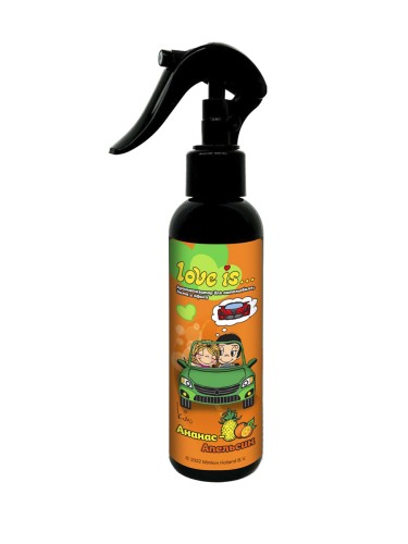 Miodore Love Is - ароматизатор-спрей для салона авто ананас-апельсин 130мл