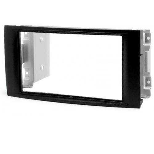 Переходная рамка для установки магнитолы Carav Volkswagen Touareg 2002-2010; Multivan, Caravelle, Transporter 2003-2009 2Din(08-008)