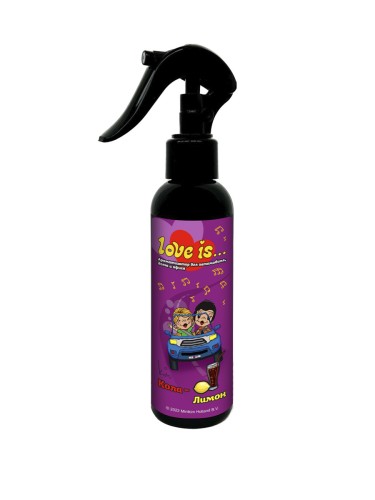 Miodore Love Is - ароматизатор-спрей для салона авто кола-лимон 130мл