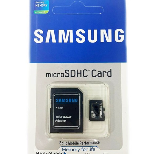Карта памяти microSDHC Samsung 32GB class 10 с адаптером 
