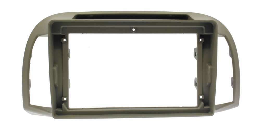 Рамка для установки в Nissan March 2002-2010 9" (серая)