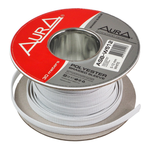 Полиэстеровый рукав AuRa ASB-W512 белый (1 метр)