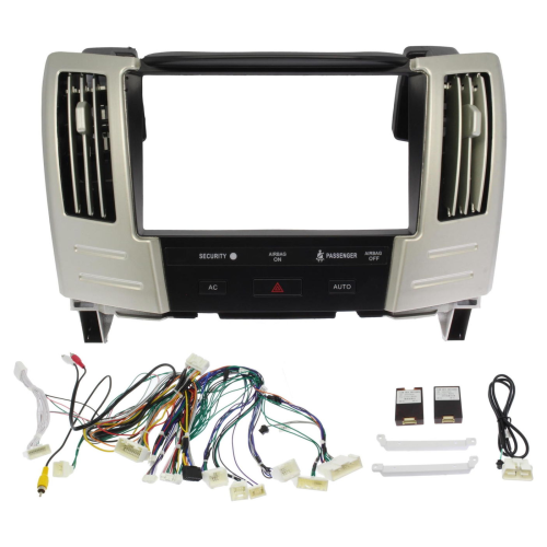 Установочный комплект Wide Media 9" для Toyota Harrier 2003-2012, Lexus RX 2003-2009 верх