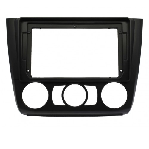 Рамка для установки магнитолы BMW 1 E81/E87 2008-2012 9" (авто с кондиционером)