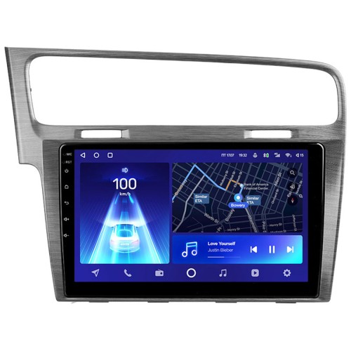 Установочный комплект Teyes для Volkswagen Golf 7 MK7 2012-2020 10" (F1) grey (Вариант A)