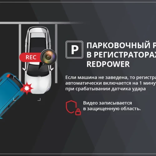 Штатный видеорегистратор RedPower DVR-TOY9-G для Toyota Highlander/Сrown Kluger с ассистентом дальнего света (2020+)