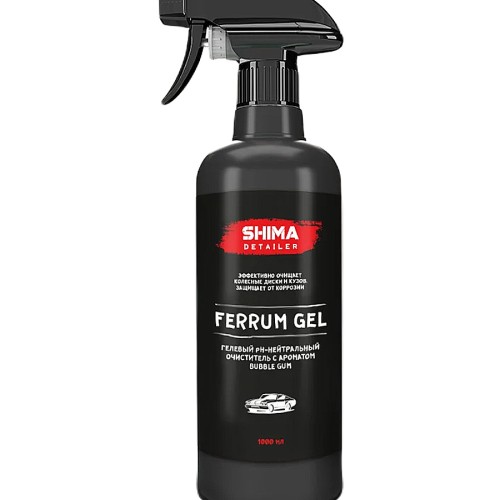 Shima Detailer "Ferrum Gel" bubble gum - гелевый ph-нейтральный очиститель с ароматом жевательной резинки 1 л
