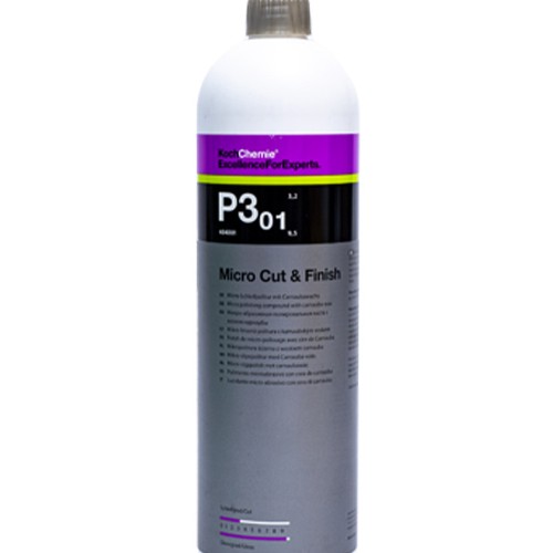 Koch Chemie Micro Cut&Finish P3.01 - микро-абразивная полировальная паста с воском карнаубы 1л
