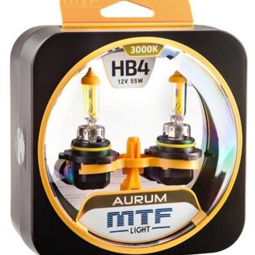 Галогенные лампы MTF Light HB4 Aurum 3000K (пара)