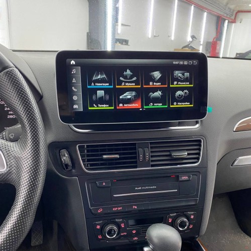 Штатная магнитола Radiola для Audi Q5 2009-2017 10,25"