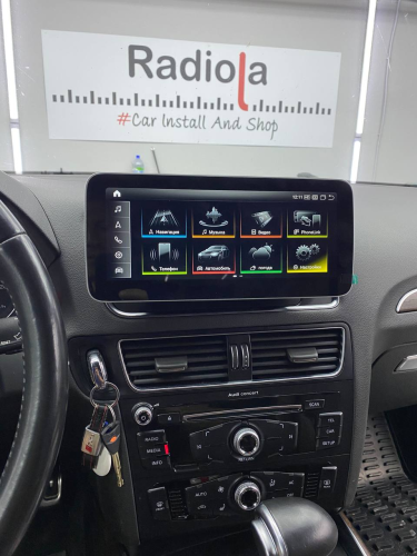 Штатная магнитола Radiola для Audi Q5 2009-2017 10,25"