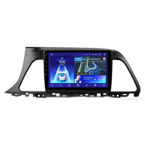 Штатная магнитола Teyes X1 Wi-Fi + 4G Hyundai Sonata 7 LF 2014-2017 9" (Вариант В) (2+32Gb) авто с камерой заднего вида
