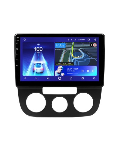 Штатная магнитола Teyes X1 Wi-Fi Volkswagen Jetta 5 2005-2010 (F1) для авто с кондиционером 10.2"