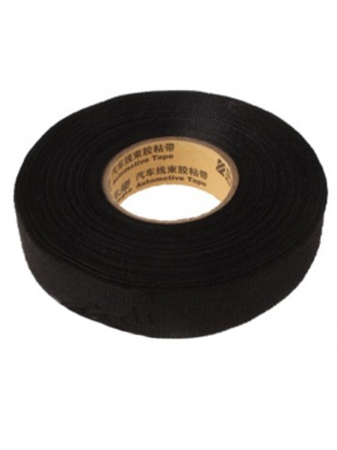 Изолента тканевая автомобильная 19*0,3мм, рулон 15м