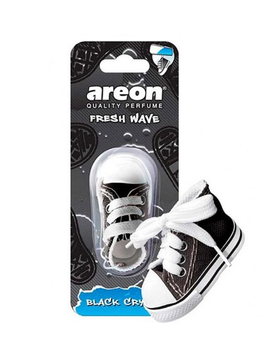 Areon Fresh Wave - подвесной автомобильный ароматизатор черный кристалл (кед)