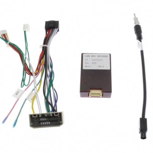 Комплект проводов для установки в Jeep Wrangler 2011-2017 (основной, CAN)