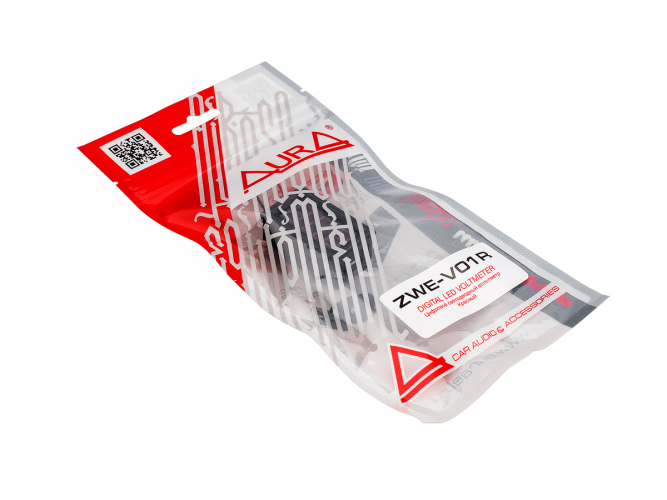 Вольтметр Aura ZWE-V01R красный (1 шт)