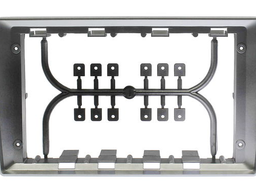 Рамка для установки в Volkswagen Passat (B5) 2000-2005, Golf-4, Bora, Skoda Octavia Tour 9"