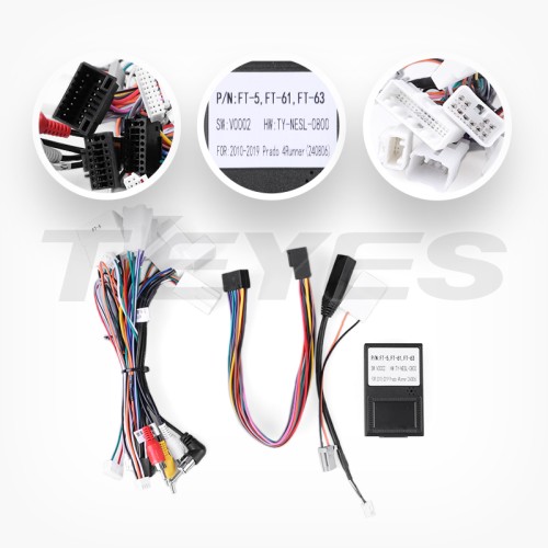 Установочный комплект Teyes для Toyota Land Cruiser Prado 150 2018-2020 12.3"