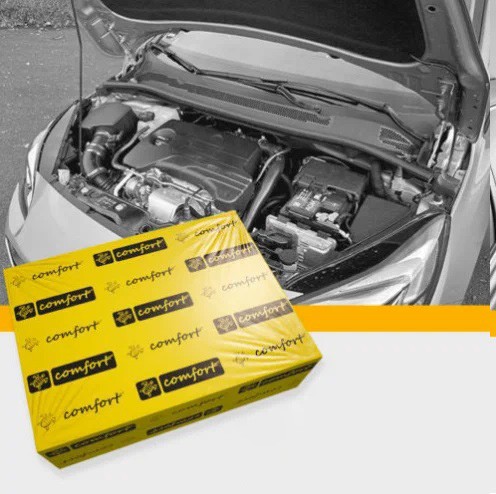 Комплект шумоизоляции капота Хетчбека — Комфорт Дарк