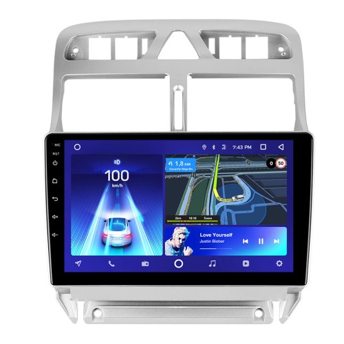 Штатная магнитола Teyes X1 Wi-Fi + 4G Peugeot 307 1 2001-2008 9&quot; (2+32Gb)