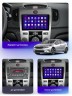 Штатная магнитола Teyes X1 Wi-Fi + 4G Kia Cerato 2 TD 2008-2013 9" (F1) (2+32Gb) авто с кондиционером