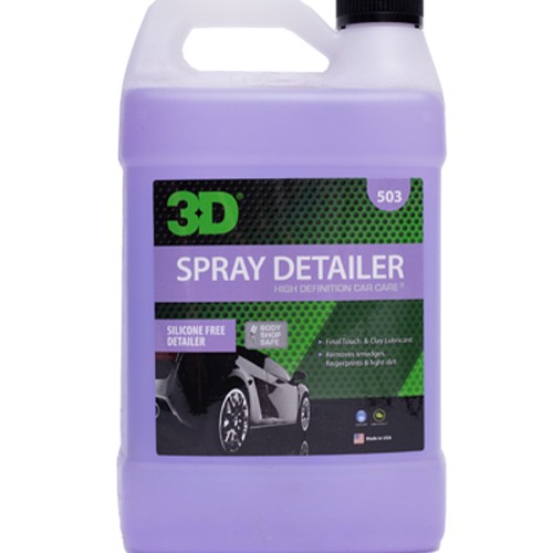3D Spray Detailer - спрей для детейлинга без силикона для ЛКП 3,78л