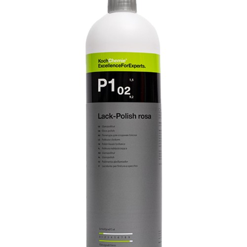 Koch Chemie Lack Polish Rosa Hand and MaschinenPolitur P1.02 - политура розовая 1л