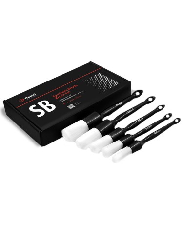 DETAIL - набор пластиковых кистей с искусственным ворсом для очистки поверхностей (5шт)