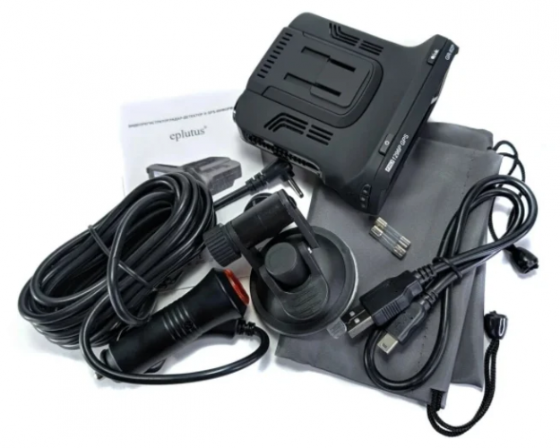 Автомобильный видеорегистратор Eplutus GR-92Р с радар-детектором и GPS