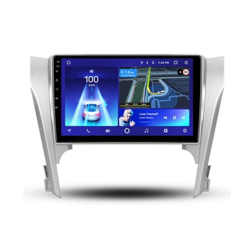 Штатная магнитола Teyes X1 Wi-Fi Toyota Camry 7 XV50 XV55 2011-2014 10.2" (Вариант A) авто с монохроным дисплеем