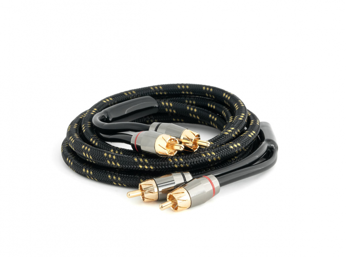 SWAT SIX-218 межблочный кабель 2RCA-2RCA, 1.8 метра