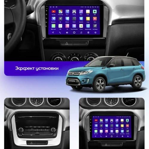 Штатная магнитола Teyes CC3 2K Suzuki Vitara 4 2014-2018 9&quot;