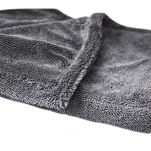 Chemical Russian Dry Double - супервпитывающая микрофибра для сушки автомобиля, 50х80 см, 1200 гр/м, серый
