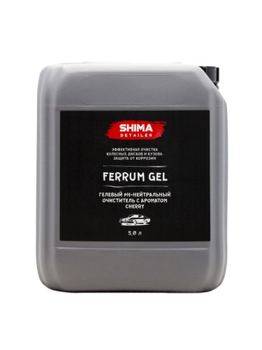 Shima Detailer "Ferrum Gel" cherry - гелевый ph-нейтральный очиститель с ароматом вишни 5 л