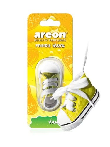 Areon Fresh Wave - подвесной автомобильный ароматизатор ваниль (кед)