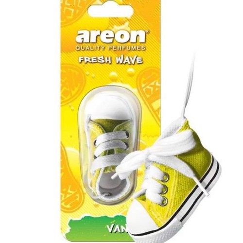 Areon Fresh Wave - подвесной автомобильный ароматизатор ваниль (кед)