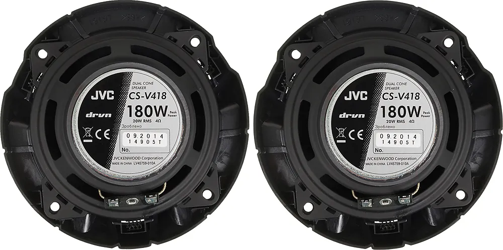Широкополосная акустика JVC CS-V418J (пара)