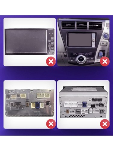 Установочный комплект Teyes для Toyota Prius Plus V Alpha 2012-2017 9" (Right hand drive)