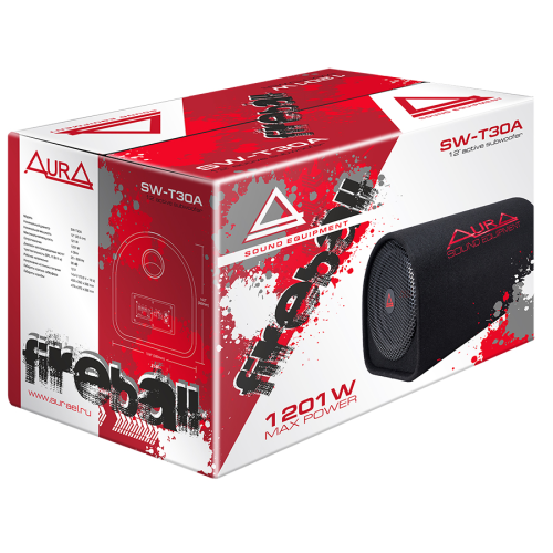 Активный автомобильный сабвуфер AurA SW-T30A